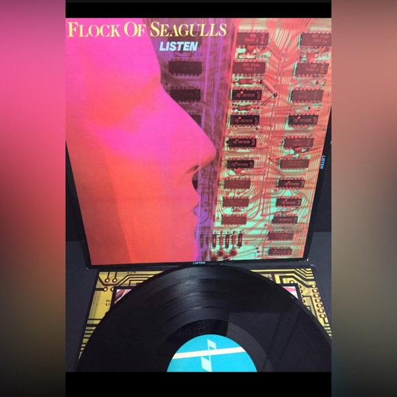 A Flock Of Seagulls “Listen” LP - Picture 2 of 7